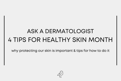 Skincare Tips for Healthy Skin Month